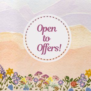 Open to reasonable offers!